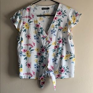 Short sleeve blouse from Bershka